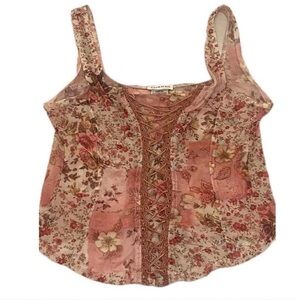 Floral Corset Top